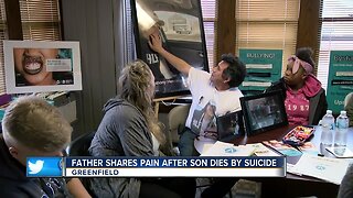 Father shares pain after son dies by suicide