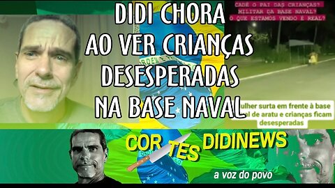 DIDI SE EMOCIONA COM ABANDONO DE CRIANÇAS