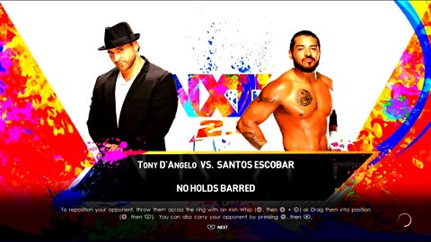 NXT Heatwave Santos Escobar vs Tony D'Angelo Street Fight