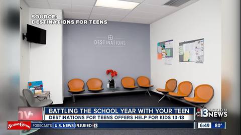 Destinations for Teens gives advice to parents as kids head back to school