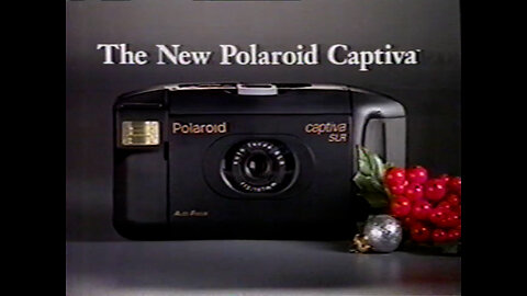 December 1, 1993 - Polaroid Captiva Camera & Nestle Toll House Cookies