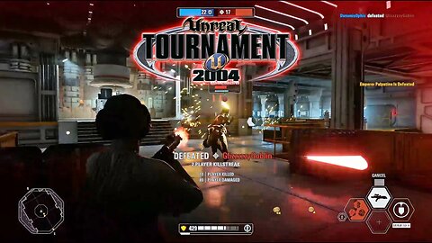 Leia - Unreal Tournament 2004 Music - Level 11 - 16,807 Score & 28 Eliminations Heroes vs Villains