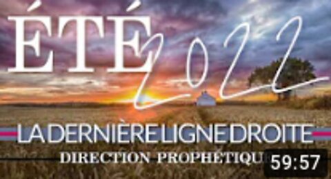 DIRECTION PROPHÉTIQUE ÉTÉ 2022 : La dernière ligne droite pour semer !