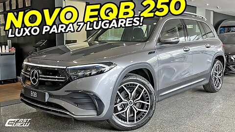 NOVO MERCEDES BENZ EQB 250 2023 COM 7 LUGARES CHEGA PARA CONCORRER COM BYD TAN ELÉTRICO?