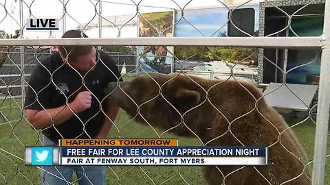 Free fair for Lee County appreciation night