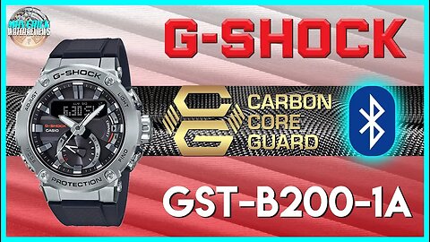 More Carbon! | G-Shock G-Steel 200m Solar Bluetooth GST-B200-1A | GST-B200-1AJF Unbox & Review