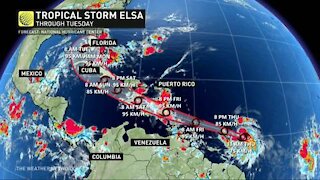 The earliest fifth named storm on record has formed in the Atlantic