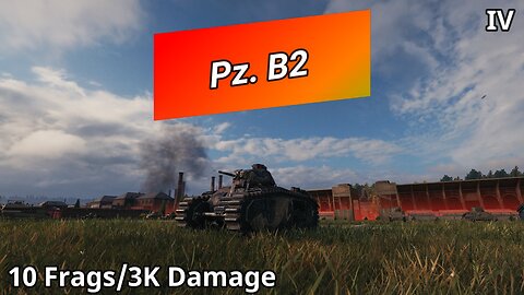 Pz.Kpfw. B2 740 (f) (10 Frags/3K Damage) | World of Tanks