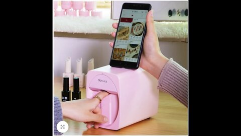 Pretty Print Digital Mobile Nail Art Printer #shorts