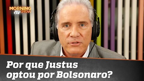 Por que Roberto Justus optou por Jair Bolsonaro?