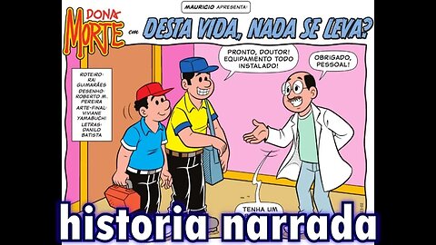 Dona Morte em-Desta vida, nada se leva? | Gibis do Rapha