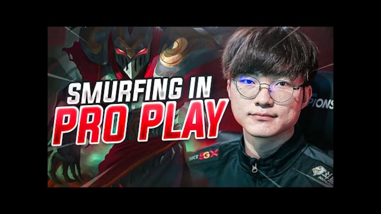 LoL Pros SMURFING In Pro Play Montage - LEC,LCS.LCK,LPL & Worlds