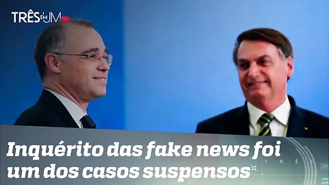 Mendonça pede vistas de julgamentos sobre investigações contra Bolsonaro