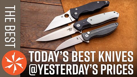 Today’s EDC Knife Deals, Yesterday’s Prices! - KnifeCenter Exclusives