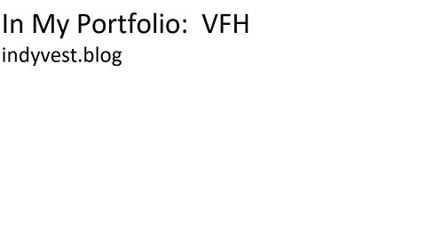 In My Portfolio: VFH