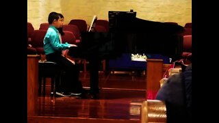 Carissa & Ozias - 2018 Winter Recital - O Holy Night Duet