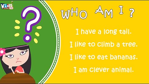 Who am I for kids ? -Animals Riddles for Kids - Riddles for Kids - vegetables Riddles for Kids