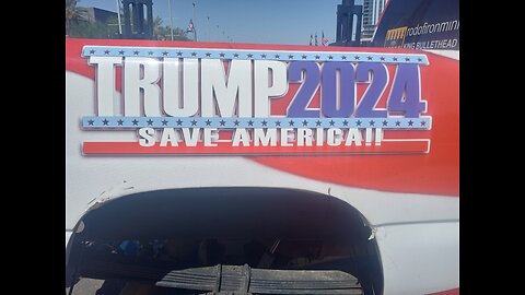 Trump Supporters for Trump Rally in Las Vegas on Friday, 9-13-24 at The Expo at World Market Center @ 1:45 pm.