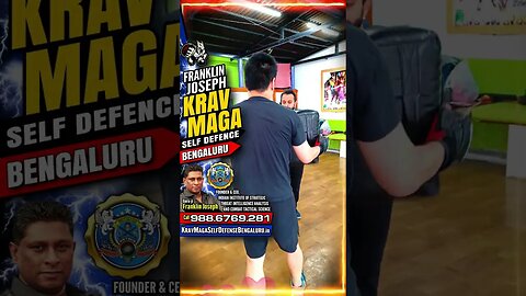 Self Defense (Bangalore) Franklin Joseph Krav Maga Drills for Men Women Teen Kids #KravMaga #Shorts