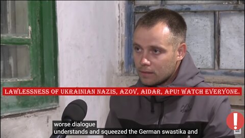 Lawlessness of Ukrainian Nazis, AZOV, AIDAR, APU! Watch everyone.