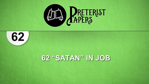 62 Satan in Job