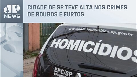 Homicídios e estupros aumentam e latrocínios caem em SP