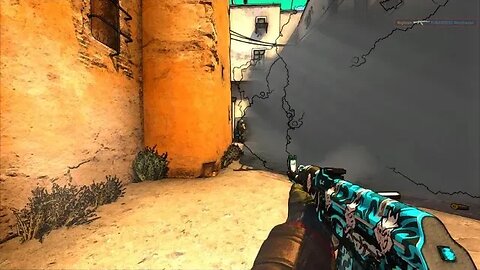 AK-47 ACE on Dust 2 CS 2 GOOD BYE CS go #csgo #cs2