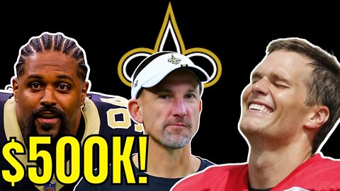 Saints & Cam Jordan FINED Over $500K By NFL For FAKING INJURY To SLOW DOWN Tom Brady!