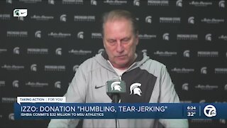 Tom Izzo humbled by Mat Ishbia's $32 million donation to MSU