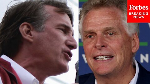 Glenn Youngkin Slams Terry McAuliffe In Campaign Rally For Governor Of Virginia