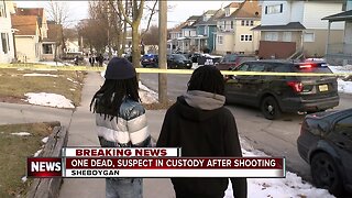 23-year-old man killed, one person in custody after shooting outside Sheboygan home