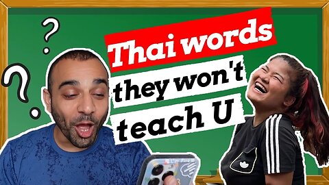 Foreigner Speaking Thai (สอนชาวต่างชาติพูดไทยครั้งแรก)