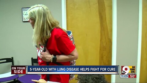 Alexandria 5-year-old inspires fundraiser for lung disease research