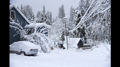 Over 10 Feet of Snow in Sierra Mountains