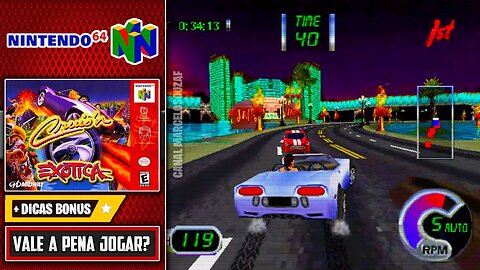 Cruis'n Exotica de N64 | Análise e Dicas