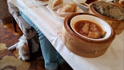 Ares stays under during a busy dim sum