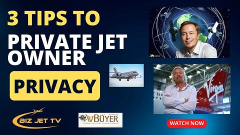 3 Tips to Private Jet Owner Privacy