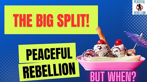 THE BIG SPLIT! WHEN? Peaceful Rebellion #awake #aware #spirituality #channeling #5d #ascension