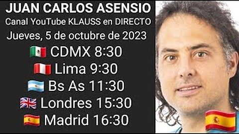 Hangout especial con Juan Carlos Asensio @druidadelser9245 🇪🇸 (5-10-23)