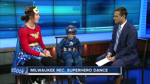 Mom & son superhero night is Saturday