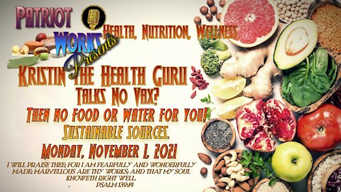 Kristin the Health Guru Sustainable Sources 11/01/21