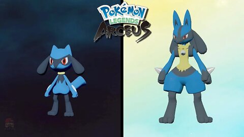 How to Find Riolu and Evolve It Into Lucario in Pokemon Legends Arceus