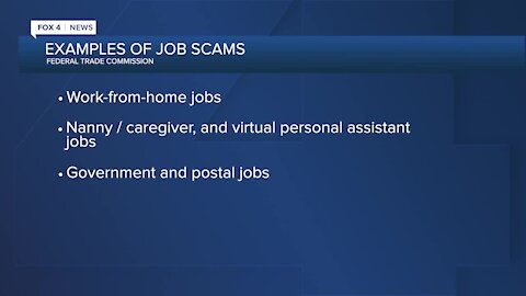 Beware of job scams, looking to take your money, personal information, and never hire you