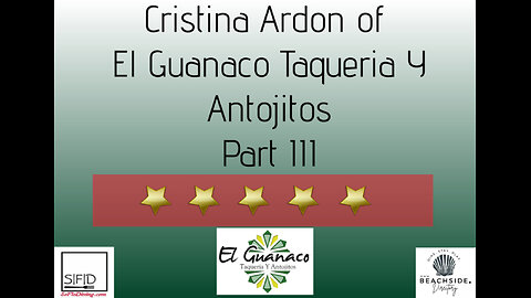 Chef Cristina Ardon of El Guanaco is at The Chef's Table with Chef Dan & Doris WithaD Part III