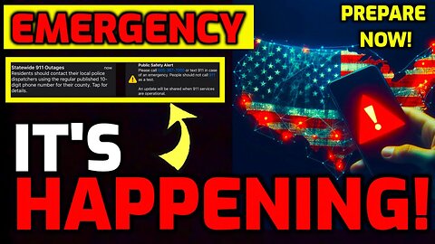 Emergency Alert - It'S Happening Right Now!! - Prepare Now!!