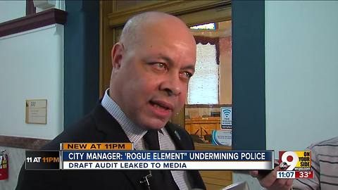 City manager: 'Rogue element' undermining police