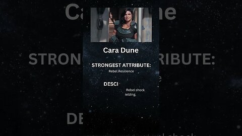 Star Wars Character Spotlight: Cara Dune #shorts