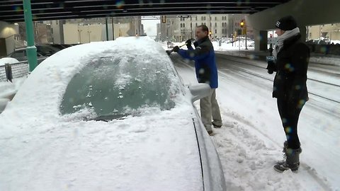 Milwaukeeans are not intimidated by the winter storm