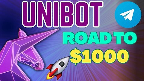 🔥Telegram UNIBOT crypto is 100X Gold Mine. Here's Why! (With UNIBOT Tutorial)