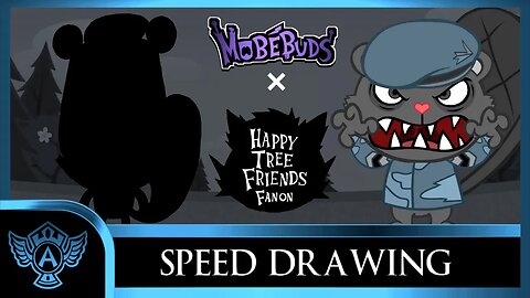 Speed Drawing: Happy Tree Friends Fanon - Row | Mobebuds Style